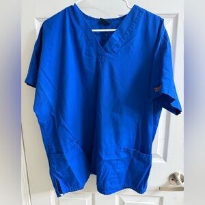 🩺2 for $20🩺 Cherokee Royal Blue Workwear Top
